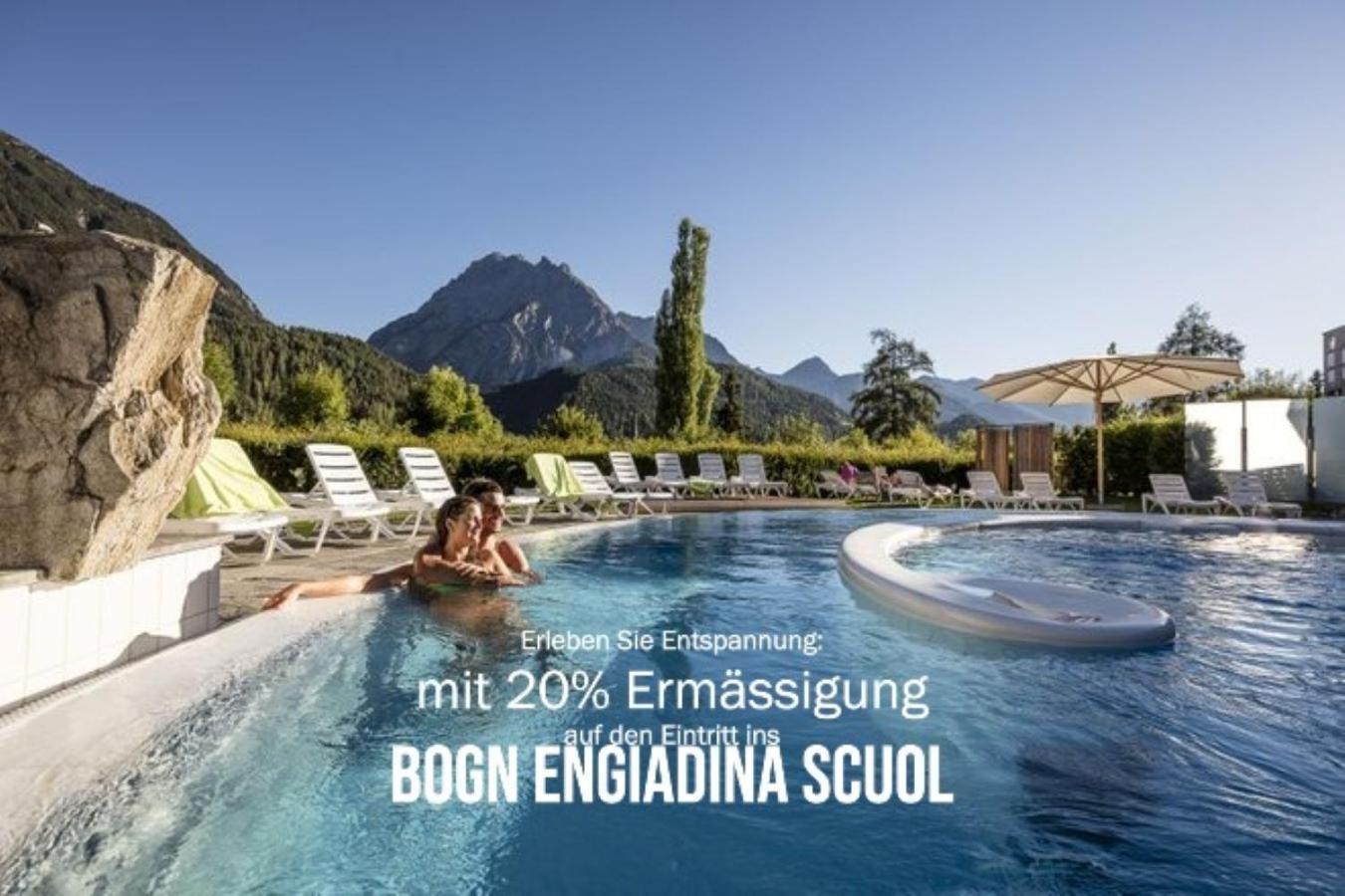 Curuna Hotel-Garni B&B Scuol Exterior photo